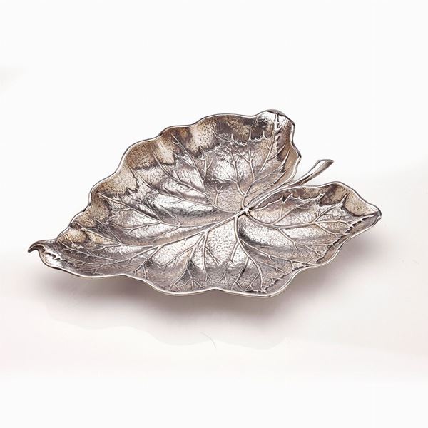Buccellati silver leaf