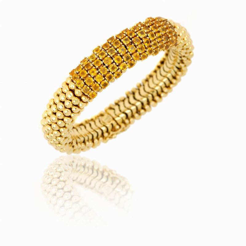 Bracciale Sabbadini Oro Zaffiri