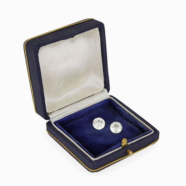Due diamanti di 2,71 ct,  e 2,49 ct   - Asta GIOIELLI, OROLOGI E LUXURY GOODS - Faraone Casa d'Aste