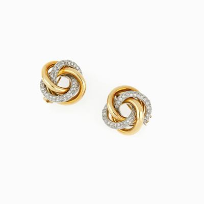 2 Spille Oro Diamanti