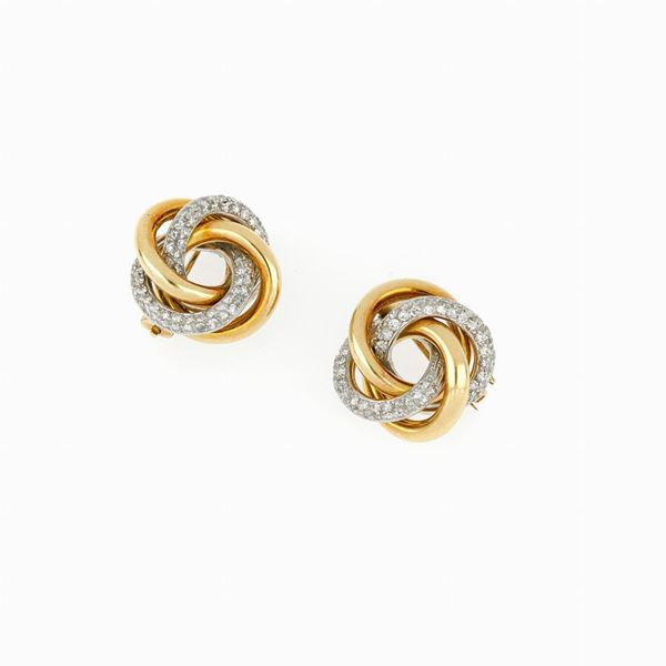 2 spille oro diamanti