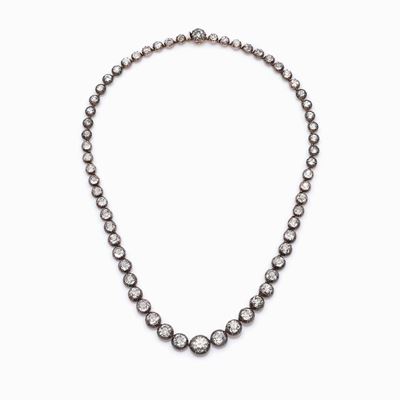 Girocollo Riviere Oro Argento Diamanti