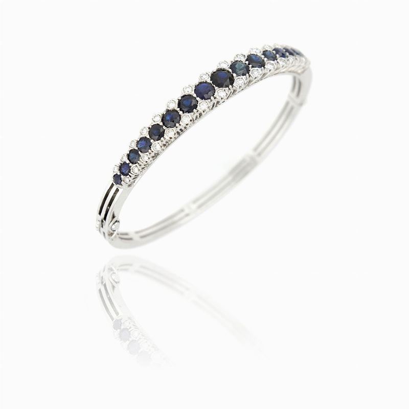 Bracciale Zaffiri Diamanti