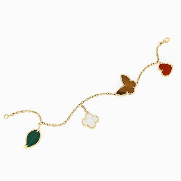 Van Cleef &amp; Arpels : Bracciale Van Cleef & Arpels   - Asta GIOIELLI, OROLOGI E LUXURY GOODS - Faraone Casa d'Aste