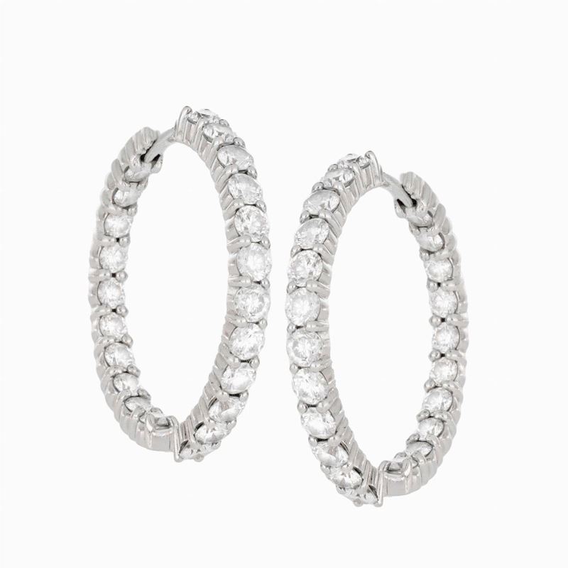 Orecchini Oro Diamanti