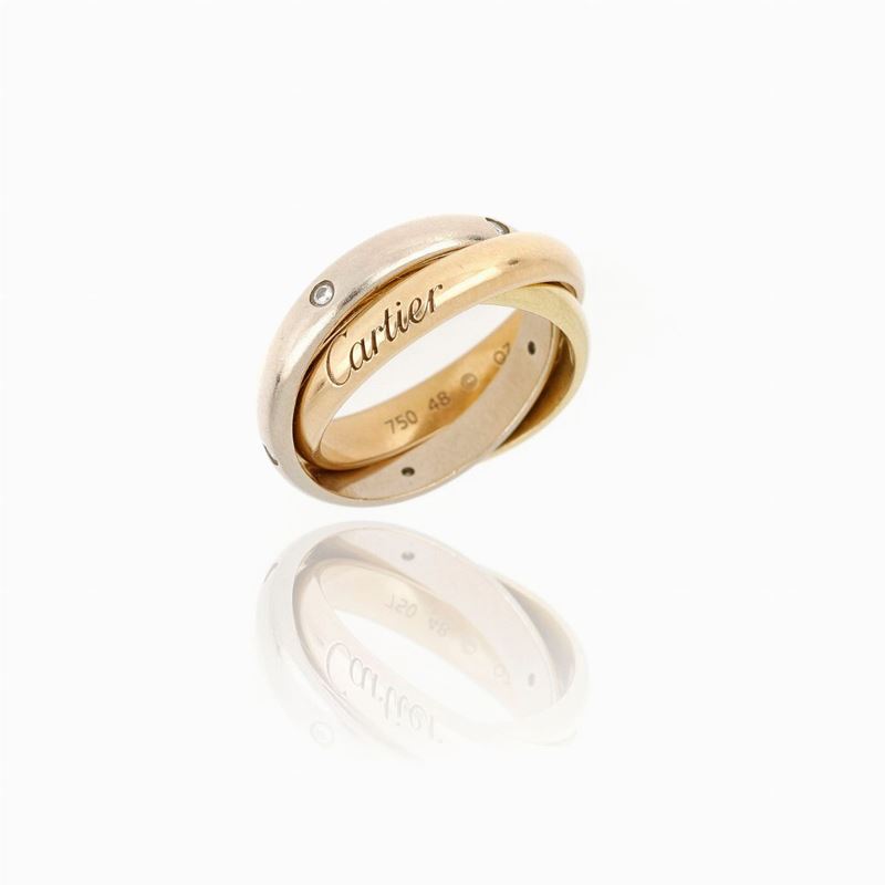 Anello Trinity Cartier Diamanti
