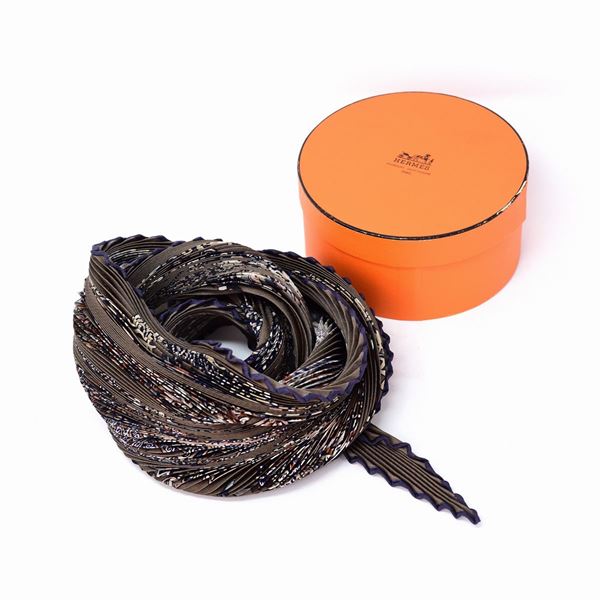 Hermes - Foulard Hermès Plissè