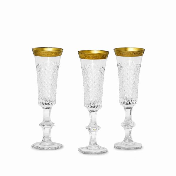 Service of 12 flutes