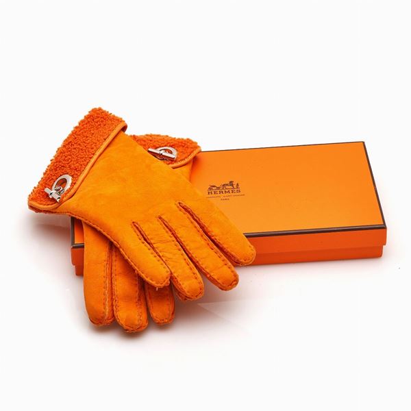 Hermes - Hermès Toggle gloves