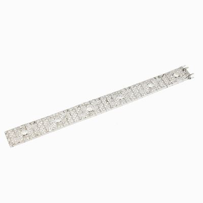 Bracciale Platino Diamanti