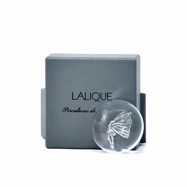 Lalique crystal paperweight