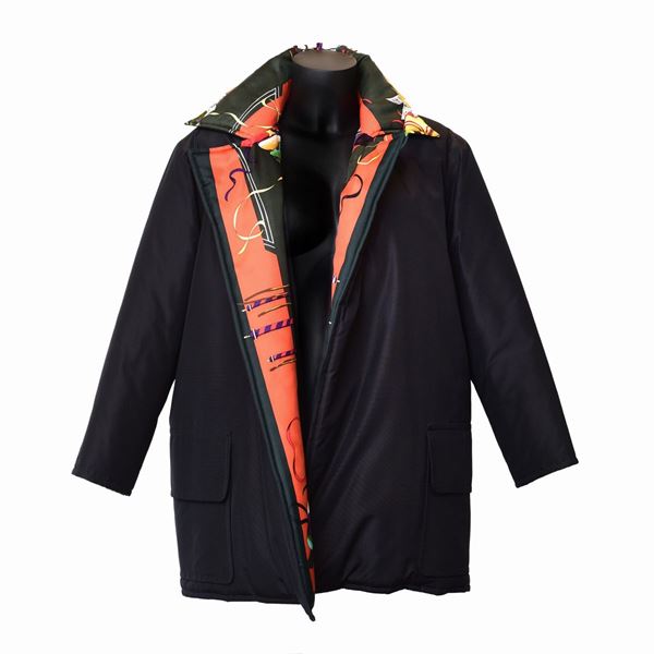Hermes : Hermès reversible jacket  - Auction GIOIELLI, OROLOGI E VINTAGE LUXURY GOODS - Faraone Casa d'Aste