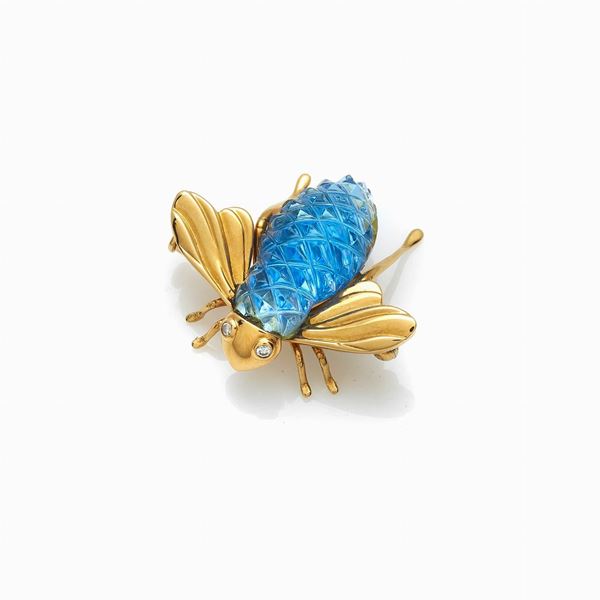 Sabbadini : Sabbadini bee brooch  - Auction GIOIELLI, OROLOGI E VINTAGE LUXURY GOODS - Faraone Casa d'Aste