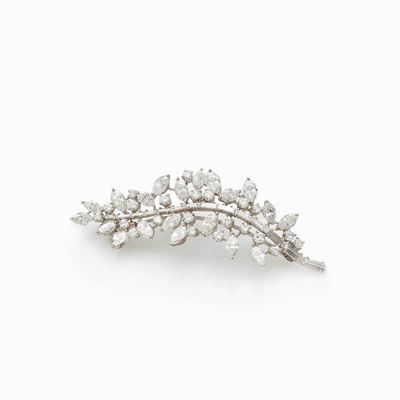 Spilla Faraone Platino Diamanti