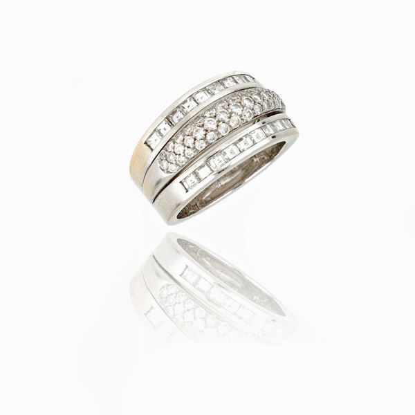 Gold and diamond ring   - Auction GIOIELLI E OROLOGI - Faraone Casa d'Aste