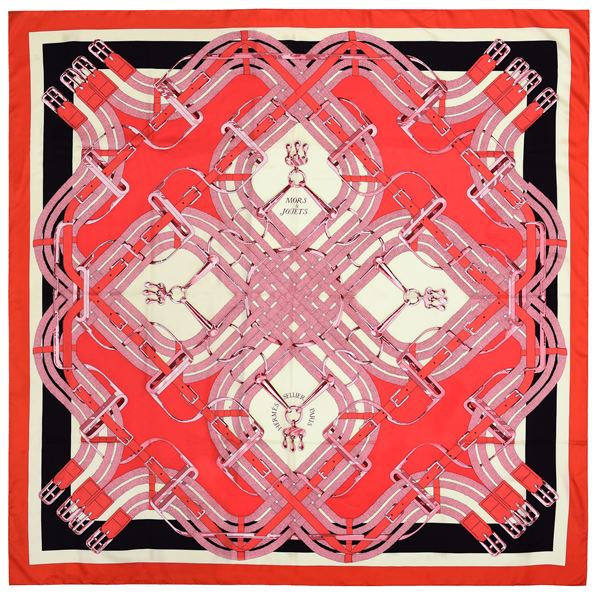 Hermes : Foulard Hermès seta large  - Asta GIOIELLI, OROLOGI E LUXURY GOODS - Faraone Casa d'Aste