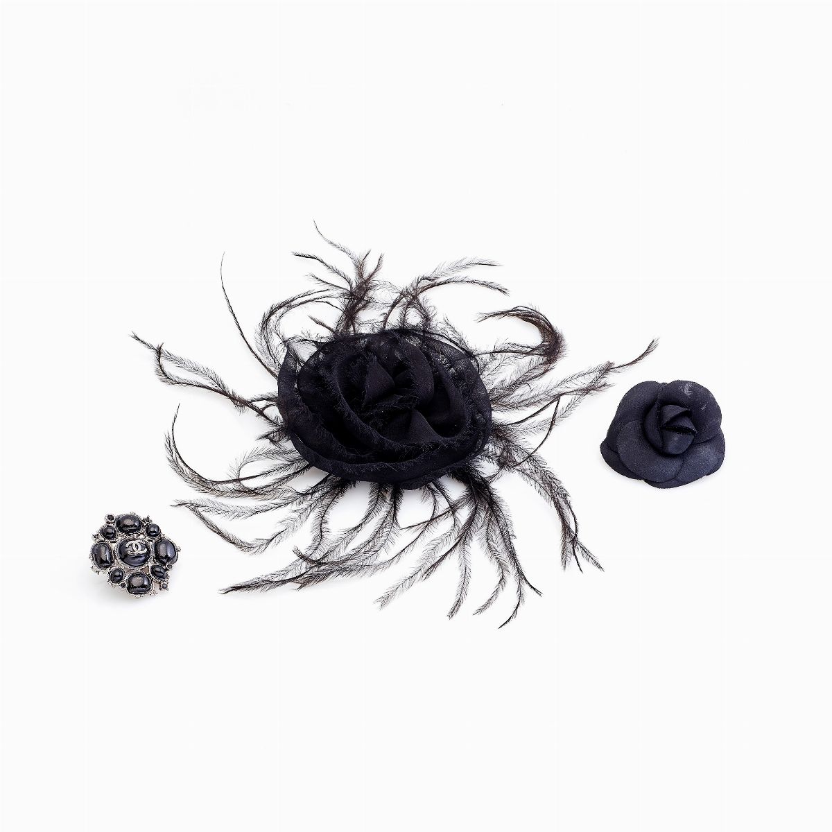 Lotto 3 Spille Chanel