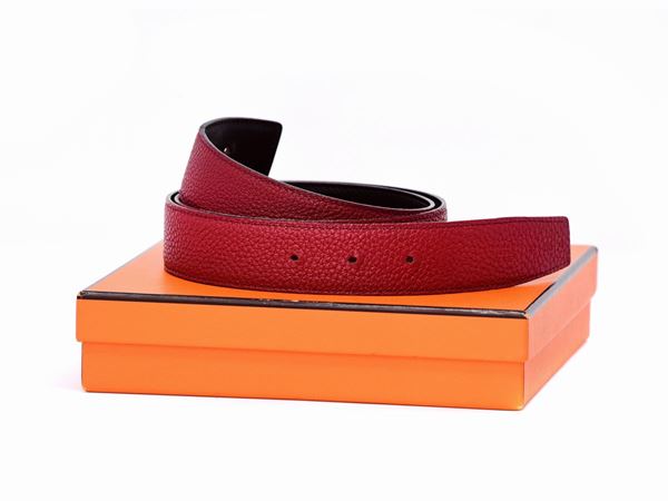 Hermes - Hermès reversable leather for belt 