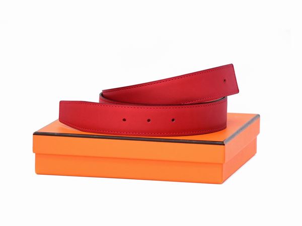 Hermes - Hermès reversible leather for belt