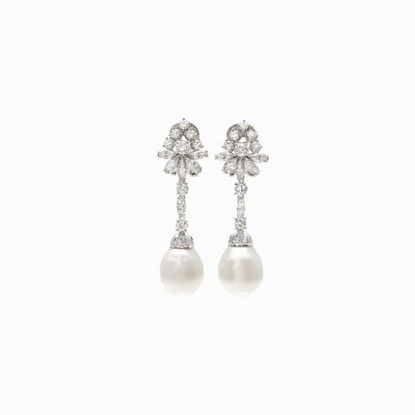 Orecchini in oro bianco