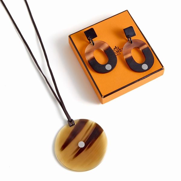 Hermes - Hermès earrings and necklace