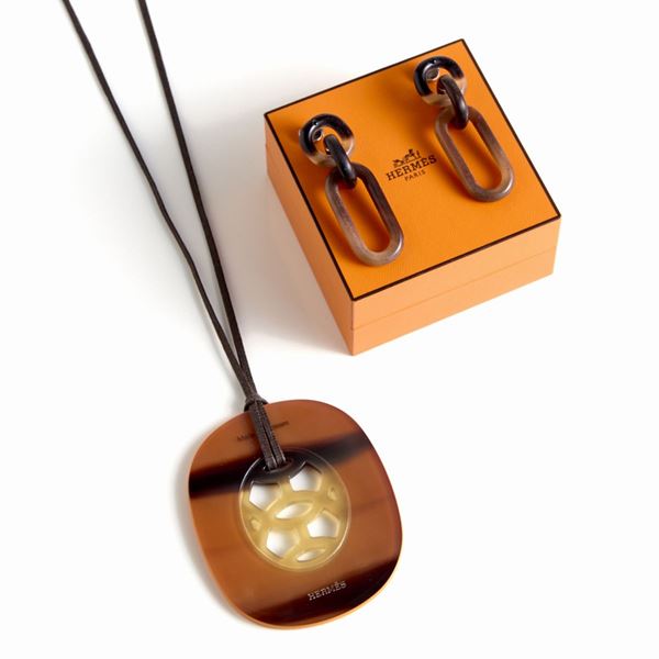 Hermes - Hermès earrings and necklace