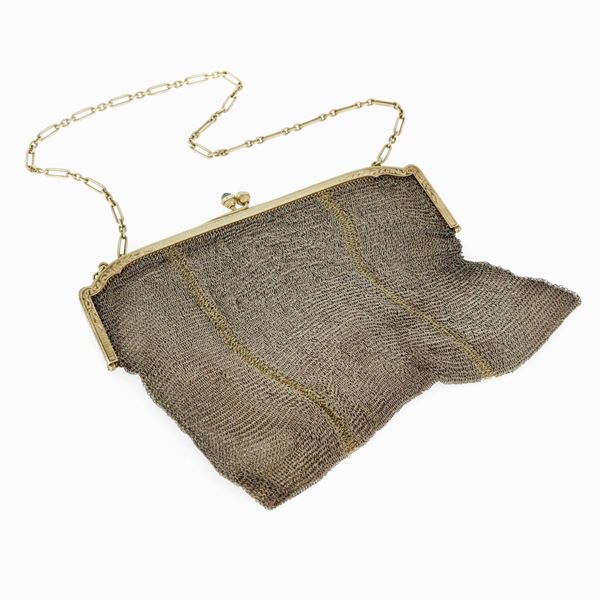 Tiffany : iffany silver gold handbag  - Auction GIOIELLI, OROLOGI E VINTAGE LUXURY GOODS - Faraone Casa d'Aste