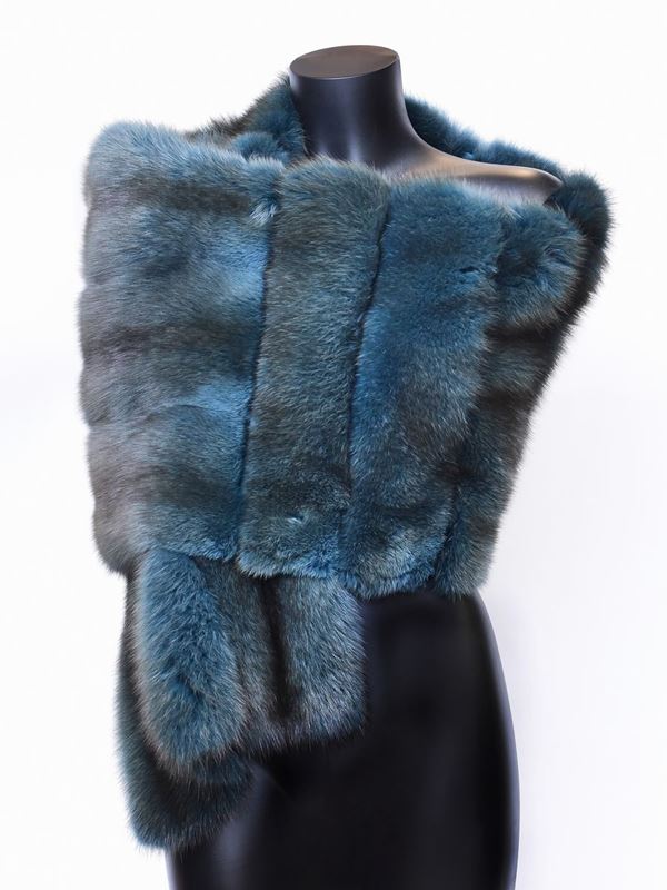 Sable fur stole