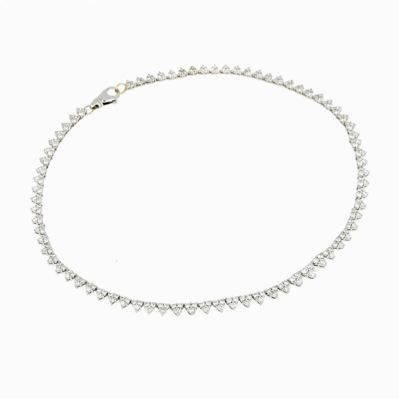 Collier Platino Diamanti