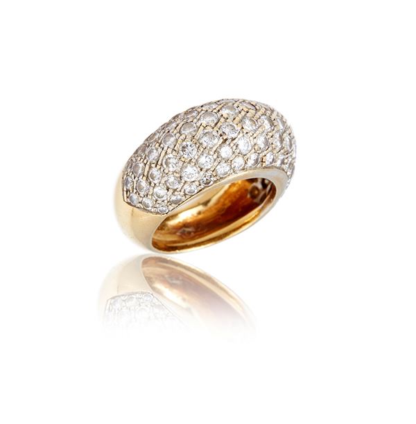Gold and diamond ring  - Auction GIOIELLI E OROLOGI - Faraone Casa d'Aste