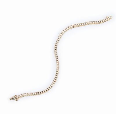 Bracciale Tennis Oro Diamanti