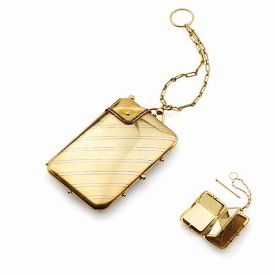Trousse in Oro Giallo e Rosa