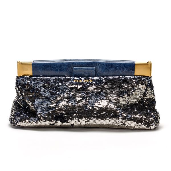 Miu Miu : Clutch Miu Miu   - Asta GIOIELLI OROLOGI E LUXURY GOODS - Faraone Casa d'Aste