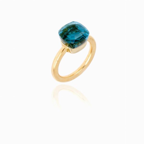 Pomellato - Pomellato topaz gold ring