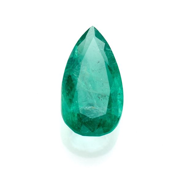 Pear-shape emerald