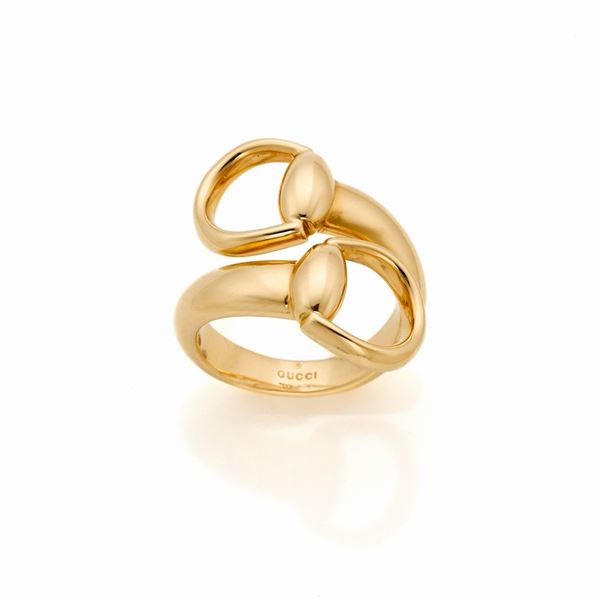 Gucci : Anello Gucci in oro giallo  - Asta GIOIELLI OROLOGI E LUXURY GOODS - Faraone Casa d'Aste