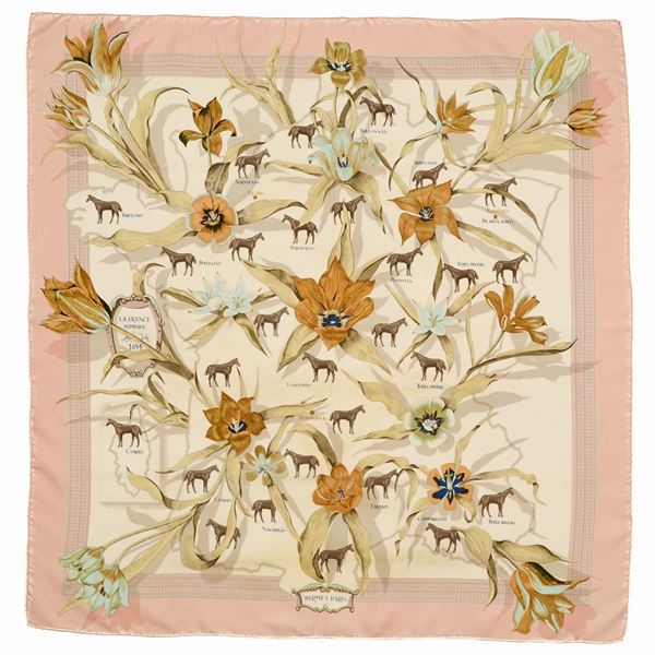 Hermes - Foulard Hermès in seta