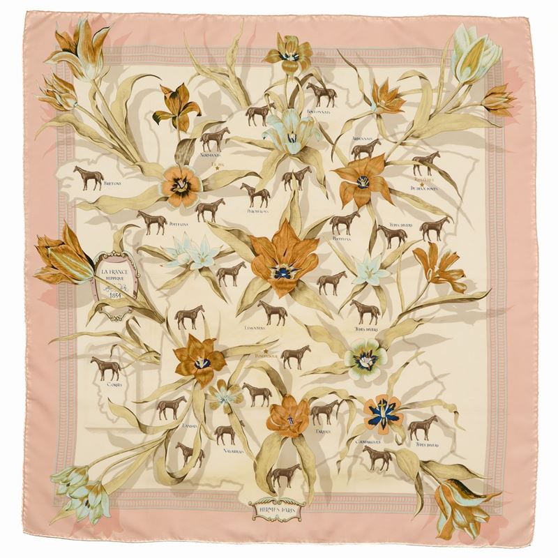 Hermes - Foulard Hermès in Seta