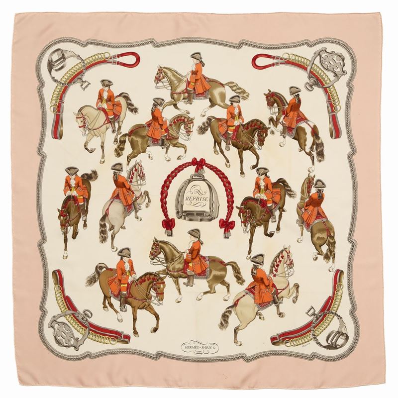 Hermes - Foulard Hermès in Seta