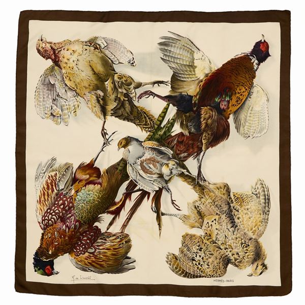 Hermes - Foulard Hermès in seta