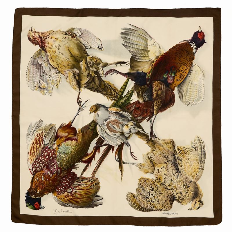 Hermes - Foulard Hermès in Seta
