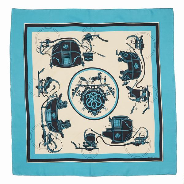 Hermes - Hermès silk scarf