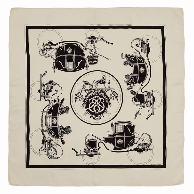 Hermes - Foulard Hermès in Seta