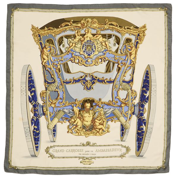 Hermes - Foulard Hermès in seta