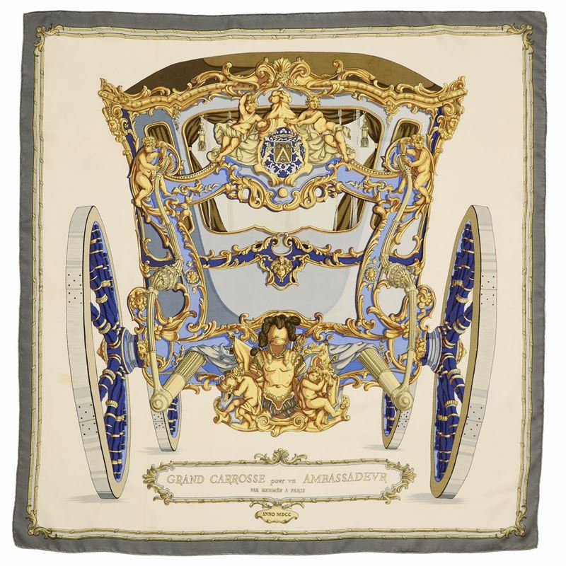 Hermes - Foulard Hermès in Seta