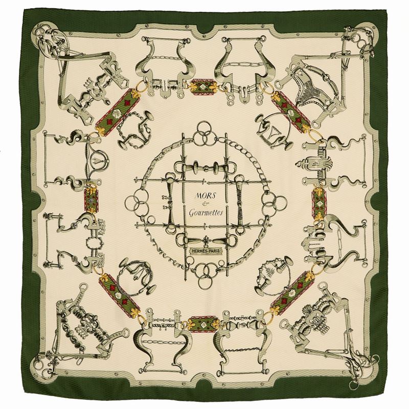 Hermes - Foulard Hermès in Seta