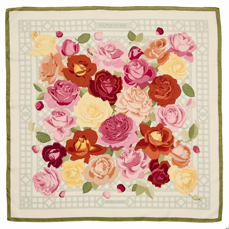 Hermes - Foulard Hermès in Seta