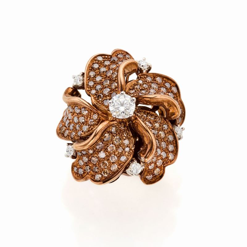 Anello Oro e Diamanti