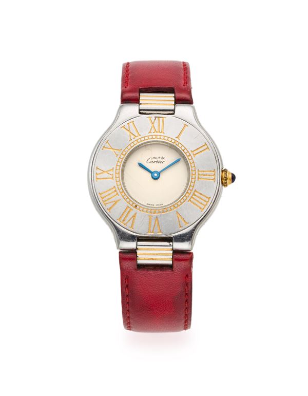 Cartier : orologio Cartier  - Asta GIOIELLI OROLOGI E LUXURY GOODS - Faraone Casa d'Aste
