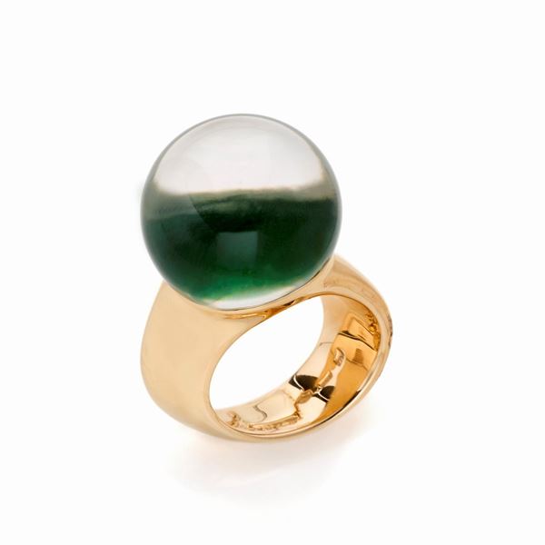 Anello vhernier in oro    - Asta GIOIELLI OROLOGI E LUXURY GOODS - Faraone Casa d'Aste